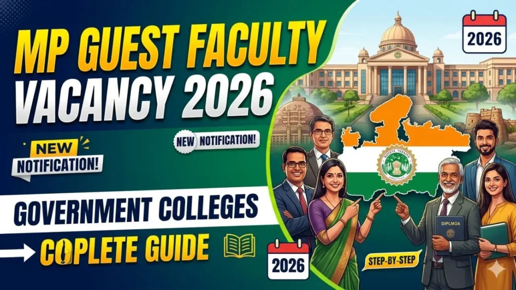 MP Guest Faculty Vacancy
